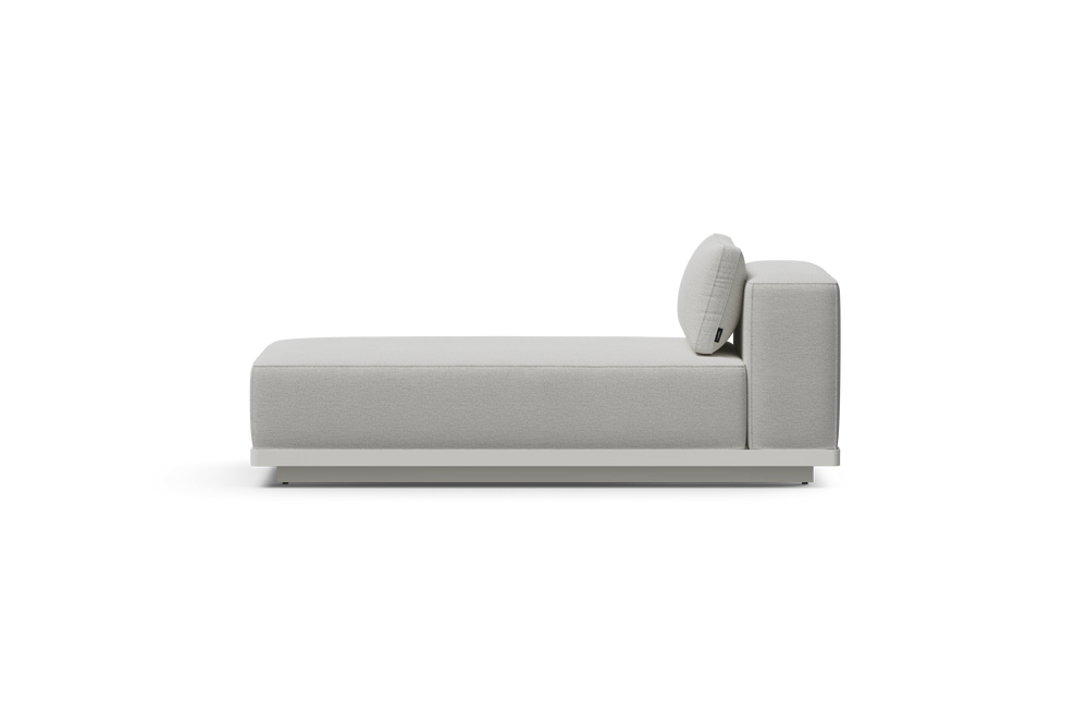 Workaround Chaise – Charcoal | Sunbrella Nurture Charcoal / Cushion – image 3