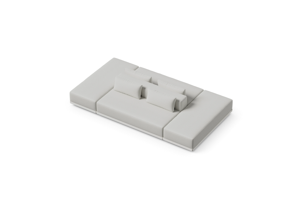 Workaround Island – White | Sunbrella Nurture Pebble / Cushion – image 4