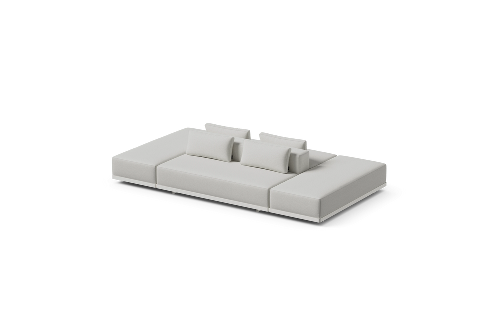 Workaround Island – White | Sunbrella Nurture Pebble / Cushion – image 1