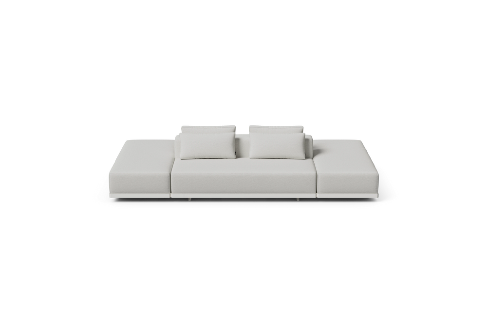 Workaround Island – White | Sunbrella Nurture Pebble / Cushion – image 2