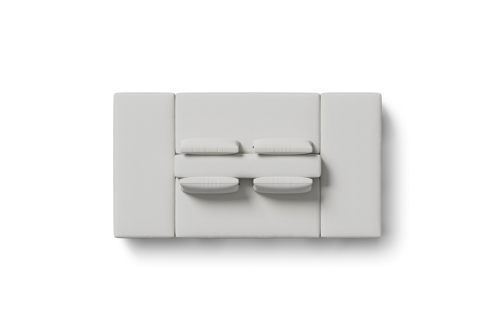 Workaround Island – White | Sunbrella Nurture Pebble / Cushion – image 5