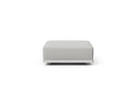 Workaround Ottoman – White | Sunbrella Nurture Pebble – image 2