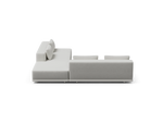 Workaround Sectional – White | Sunbrella Nurture Pebble / L-Shape / Cushion – image 4
