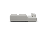 Workaround Sectional – White | Sunbrella Nurture Pebble / L-Shape / Cushion – image 3