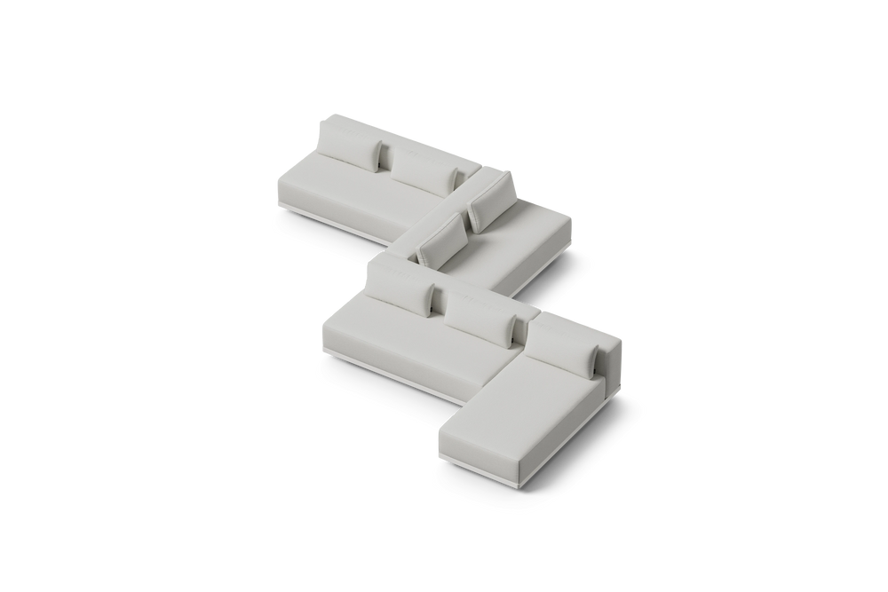 Workaround Serpentine – White | Sunbrella Nurture Pebble / Cushion – image 7