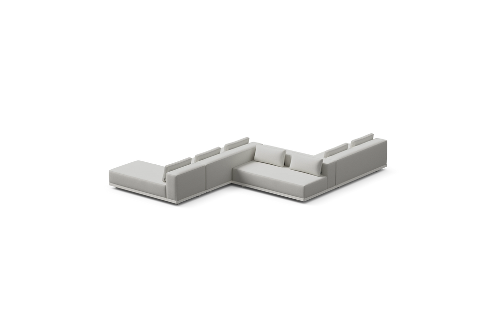 Workaround Serpentine – White | Sunbrella Nurture Pebble / Cushion – image 5