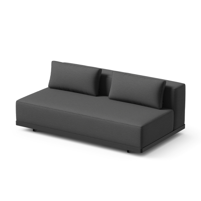 Workaround Sofa - Charcoal | Sunbrella Nurture Charcoal / Cushion
