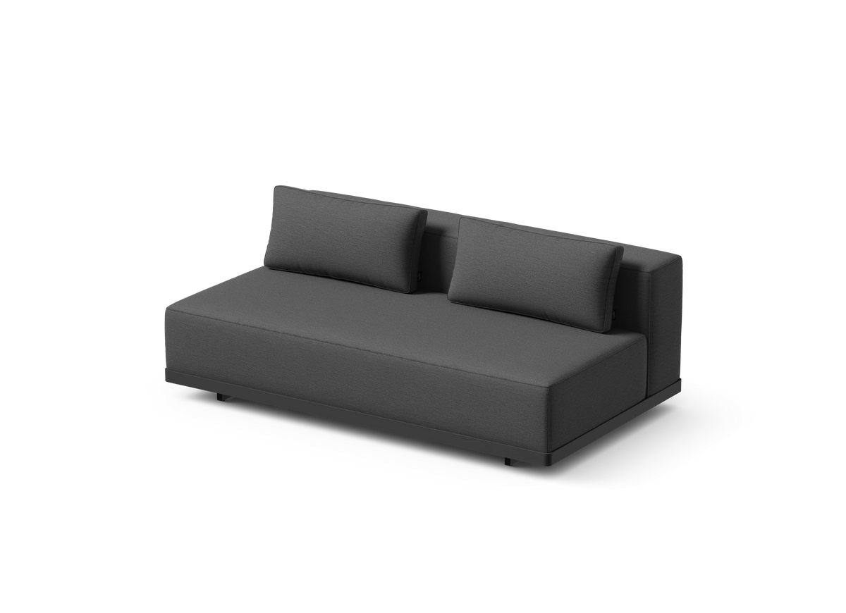 Workaround Sofa - Charcoal | Sunbrella Nurture Charcoal / Cushion