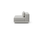 Workaround Sofa – White | Sunbrella Nurture Pebble / Cushion – image 3