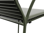 XY Dining Chair (Set of 2), with arm, in Olive, closeup
