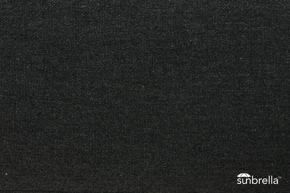 Roundabout cushion in Char — fabric closeup