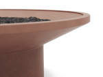 Brim Fire Table - Propane, in Canyon, detail view