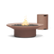 Brim Fire Table - Propane, in Canyon, front view