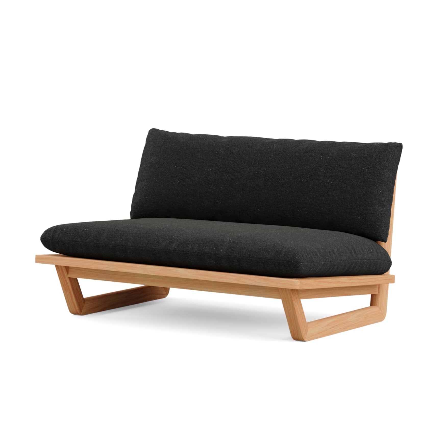 Dweller Teak Outdoor Settee | Neighbor