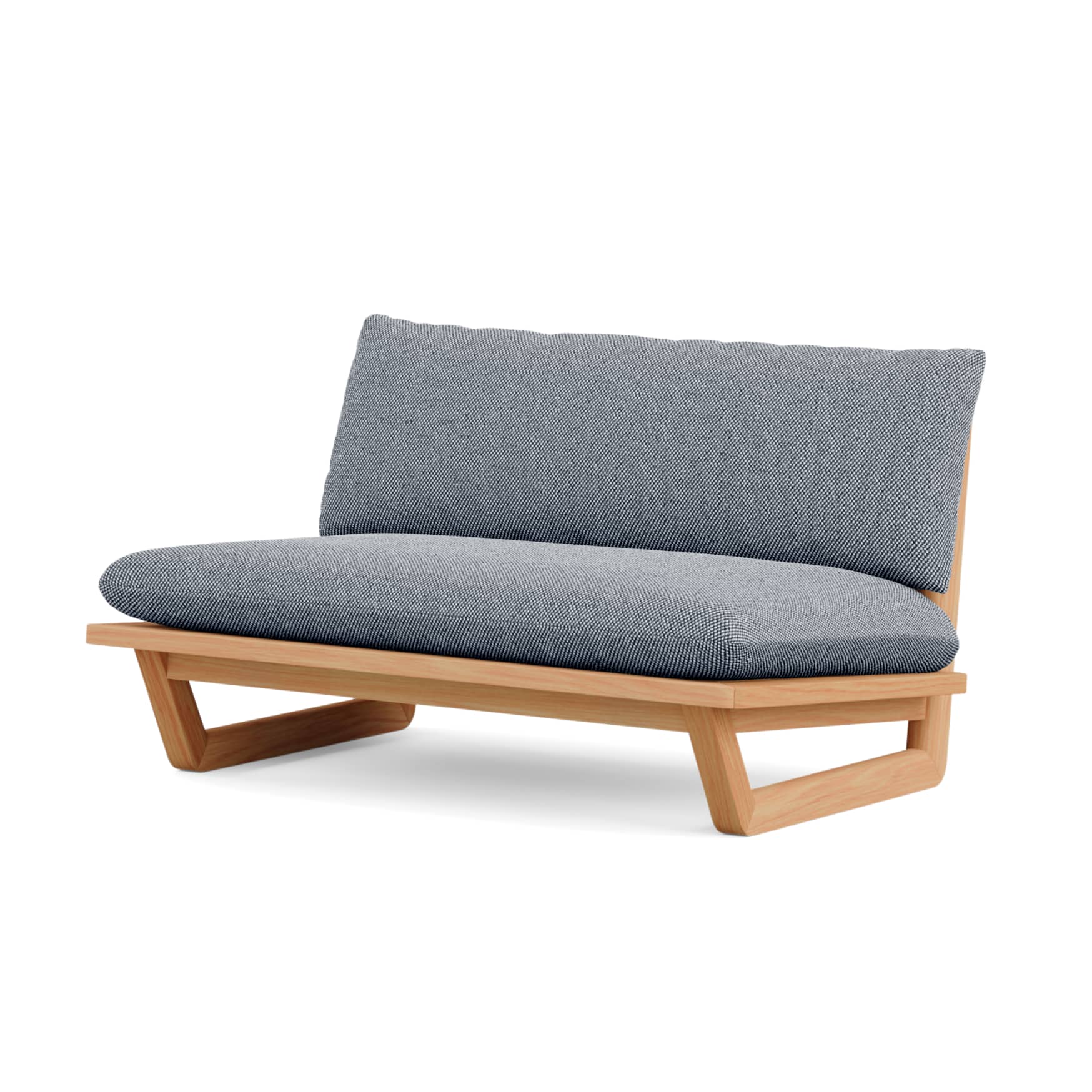 Dweller Teak Outdoor Settee | Neighbor