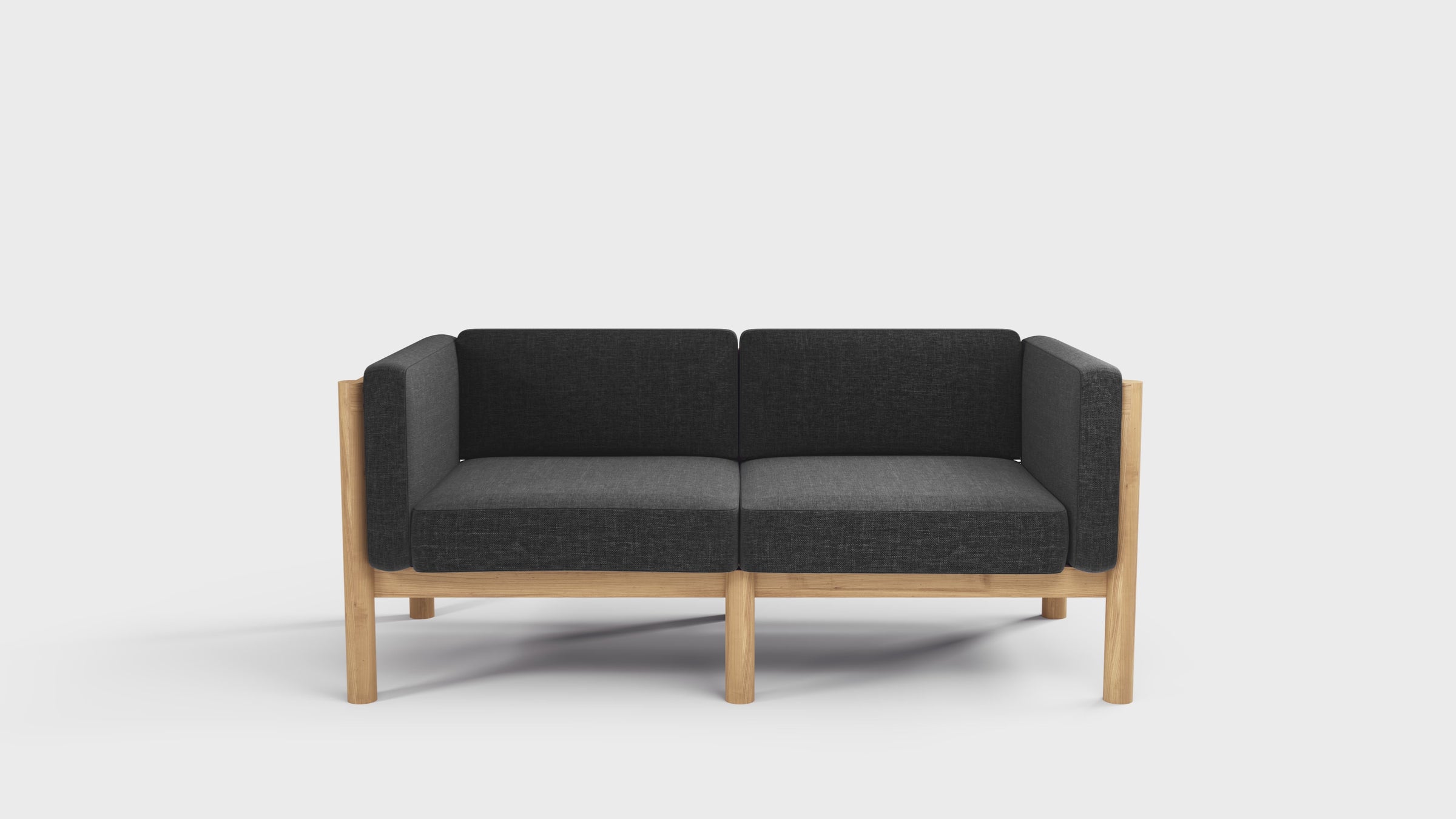 Animation of modular outdoor furniture being built